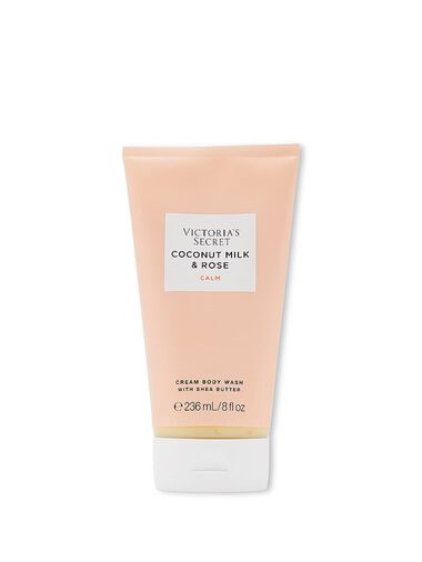 Natural Beauty Cream Body Wash, Coconut Milk & Rose, large