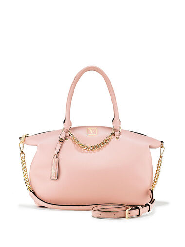 Borsa Shopping Morbida Victoria, Orchid Blush, large