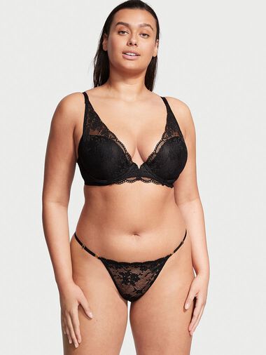 Tanga Con Fianchetti Regolabili, Black, large