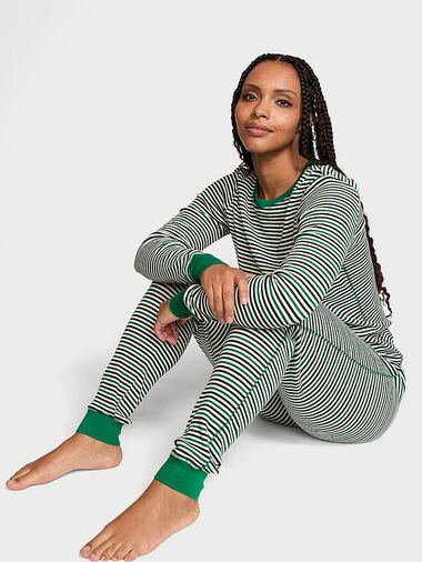 Pigiama Termico Lungo, Green, large