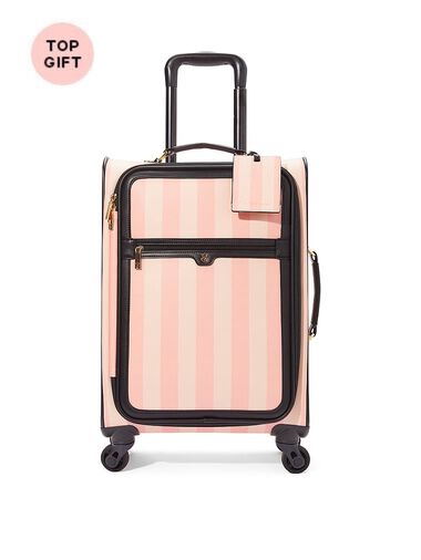 Trolley Piccolo Vs, Pink stripe, large
