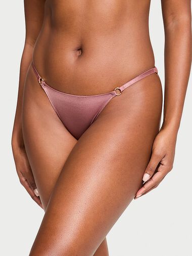 Tanga Con Anelli Metallici, Vintage Rose, large