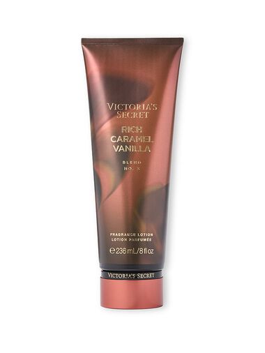 Sensuous Cashmere Rose Fragrance Lotion, Caramel Vanilla, large