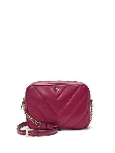 Crossbody Camera Bag, Campari, large