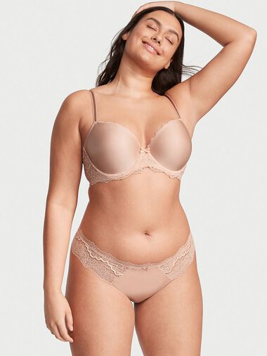 Tanga Con Finiture In Pizzo, Description, large