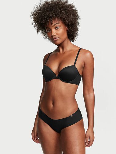 Slip Coprente Senza Cuciture, Black, large