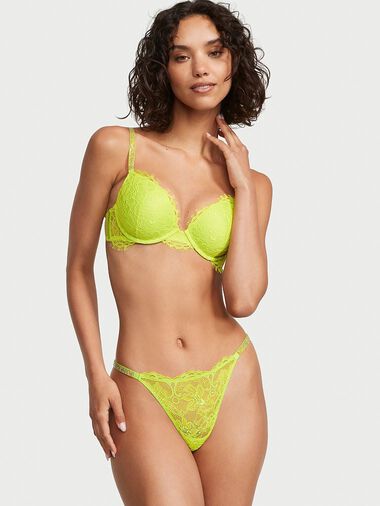 Tanga Con Fianchetti Di Strass, Limelight, large