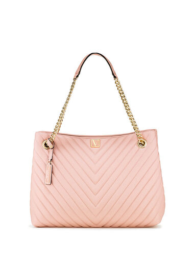 Borsa A Spalla Victoria, Orchid Blush, large