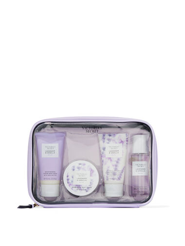 Lavender & Vanilla Natural Beauty Kit Rituale Per Il Corpo, Description, large