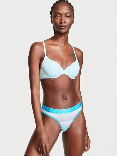 Tanga In Cotone Con Logo, Description, large