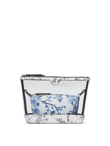 Trousse 2-in-1, Blue Floral, large