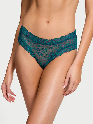 Slip Sgambato In Pizzo, Dark And Stormy, large