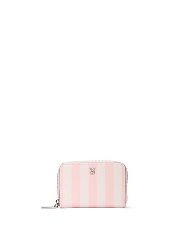 Small Wallet With Zip, Heritage Stripe, large