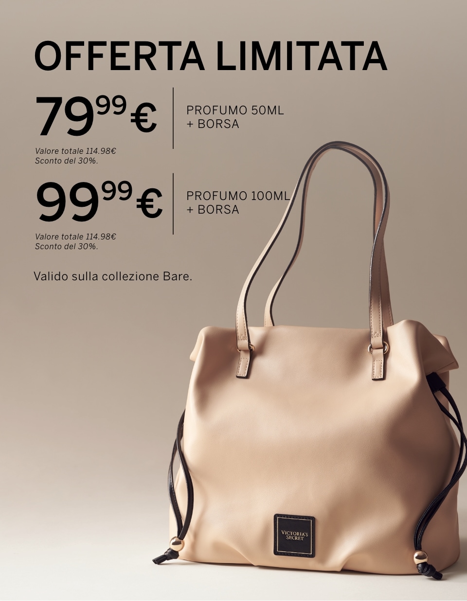 Offerta Limitata! Profumo+Borsa