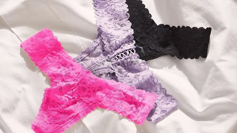Tanga VS rosa Donna Vestiti Lingerie e indumenti da notte Mutandine Victoria's Secret Mutandine 
