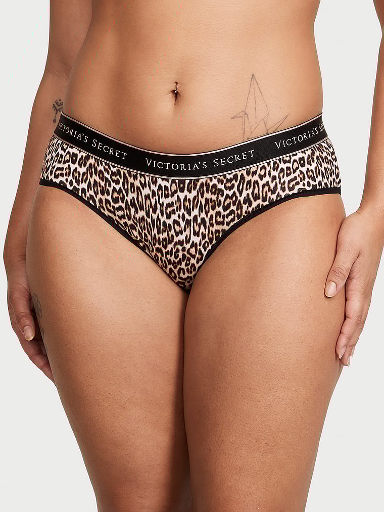 Slip Coprente In Cotone Con Logo, Basic Instincts, large