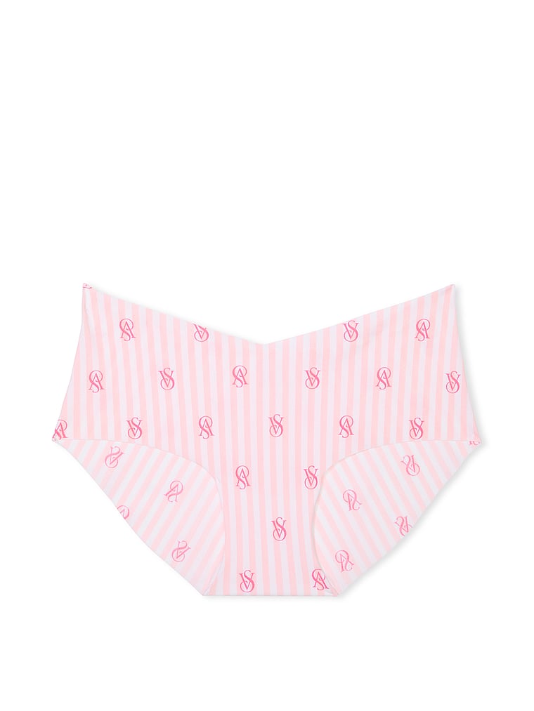 Slip Coprente Senza Cuciture, Vs White/Pretty Blossom Vs Lockup On Stripe, large