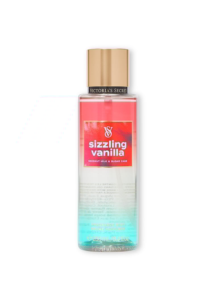 Sizzling Vanilla Midnight Heatwave Acqua Profumata Corpo, Sizzling Vanilla 8.4 oz, large
