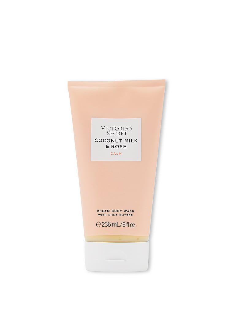 Natural Beauty Cream Body Wash, Coconut Milk & Rose, large