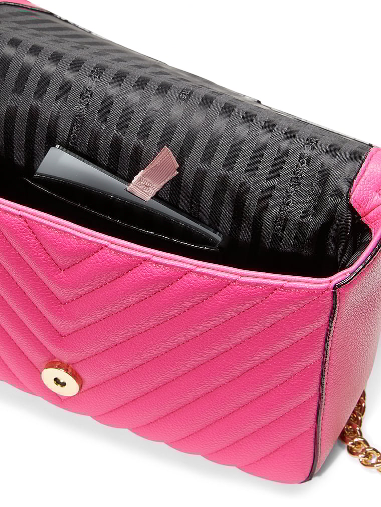 Borsa A Tracolla Media, Pink Stud, large