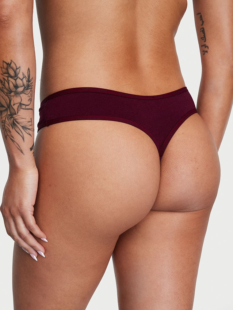 Tanga In Cotone Con Logo Mini, Kir, large