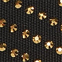 Black Gold Rhinestone