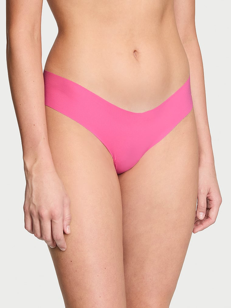 Tanga A Costine Senza Cuciture, Hollywood Pink, large