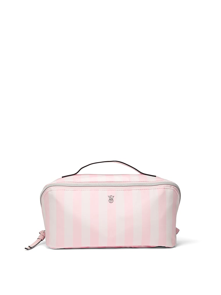 3-piece Makeup Bag, Heritage Stripe, large