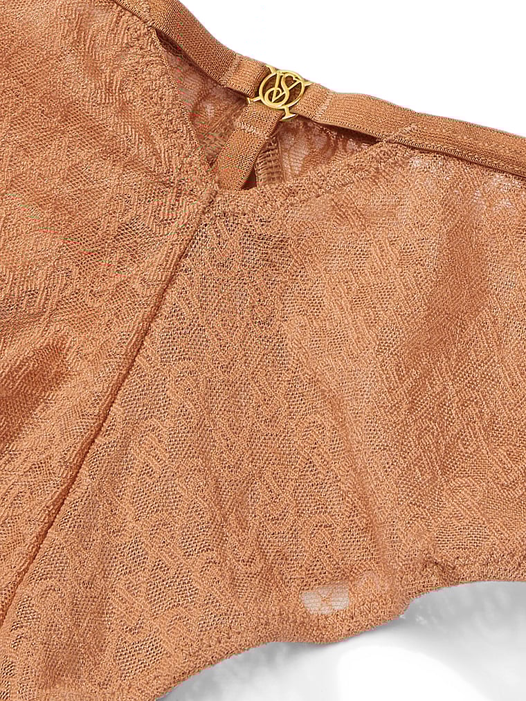 Slip Sgambato In Pizzo Icon By Victoria’s Secret, Toffee, large
