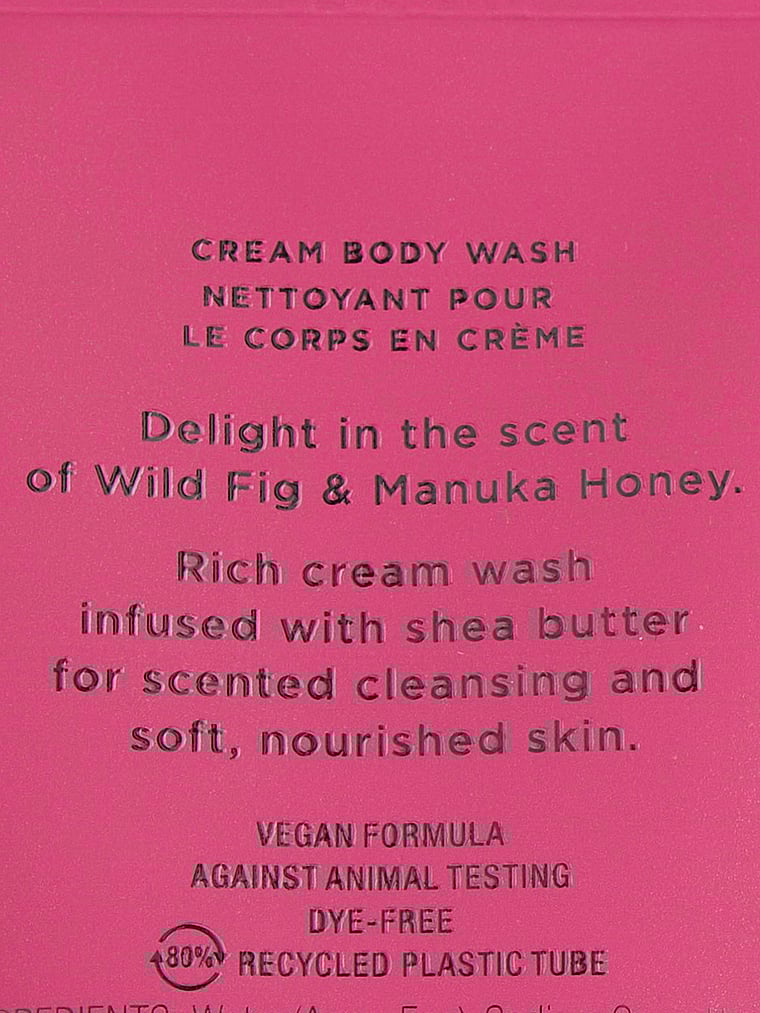 Wild Fig & Manuka Honey Natural Beauty Bagnoschiuma Idratante In Crema, Wild Fig & Manuka Honey, large