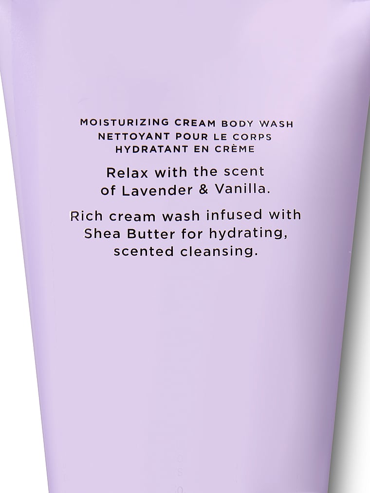 Natural Beauty Cream Body Wash, Lavender & Vanilla, large