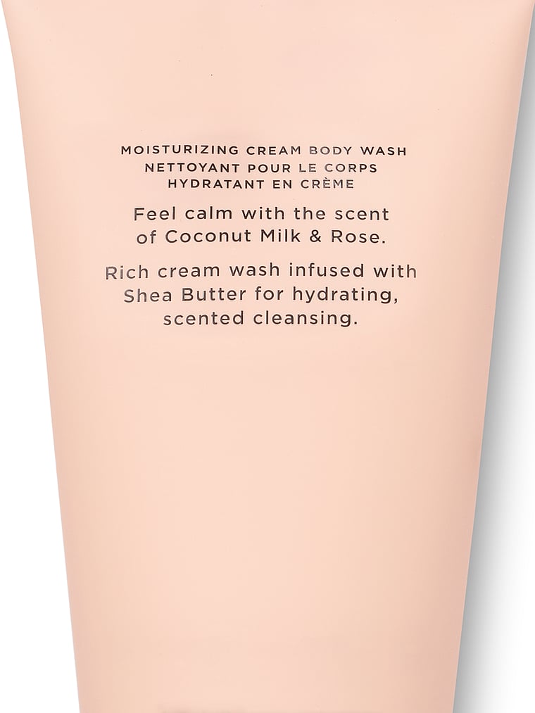 Natural Beauty Cream Body Wash, Coconut Milk & Rose, large