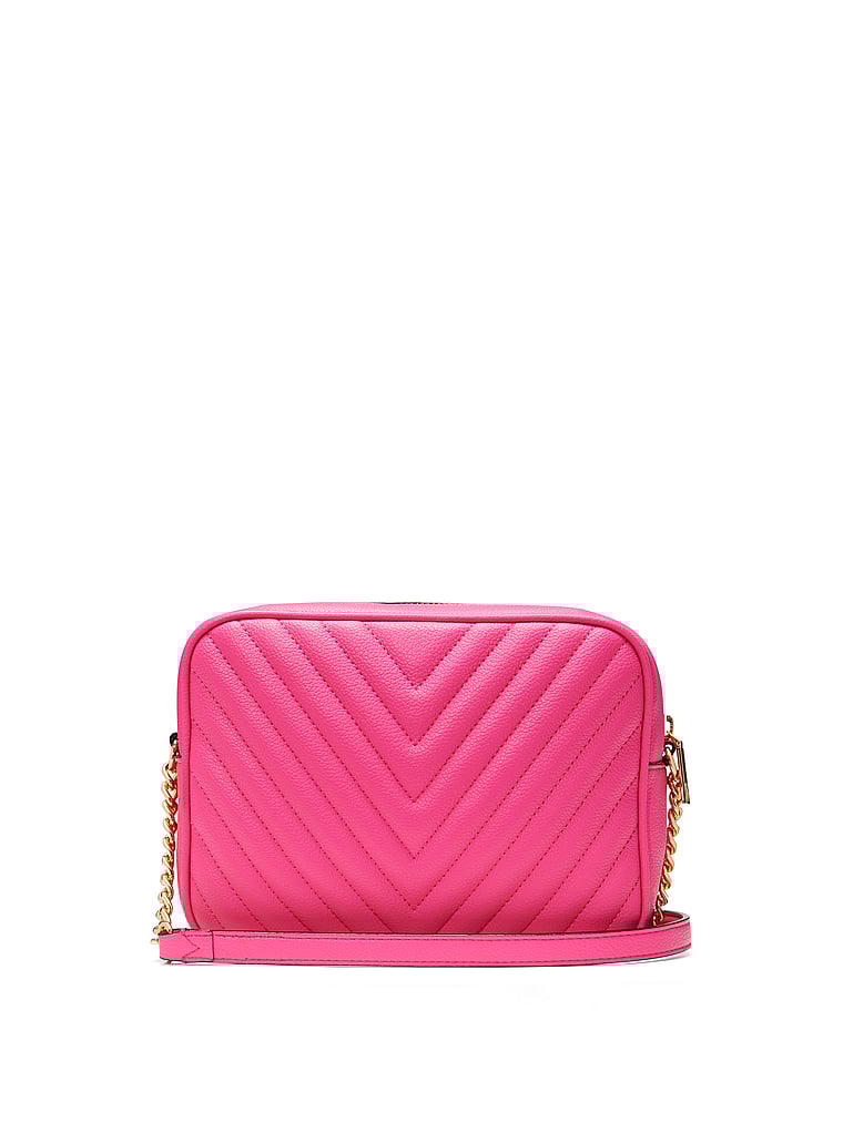 Camera Bag A Tracolla, Pink Stud, large