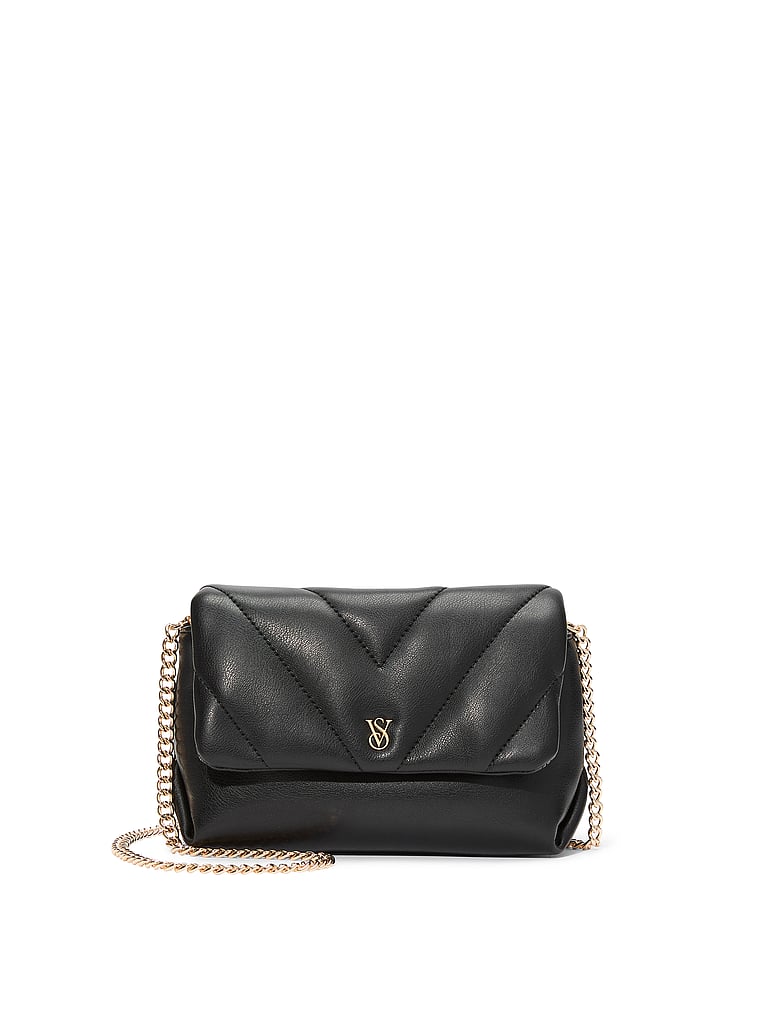 Mini Borsa Convertibile, Black, large