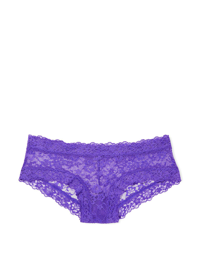 Slip Sgambato In Pizzo, Purple Shock, large