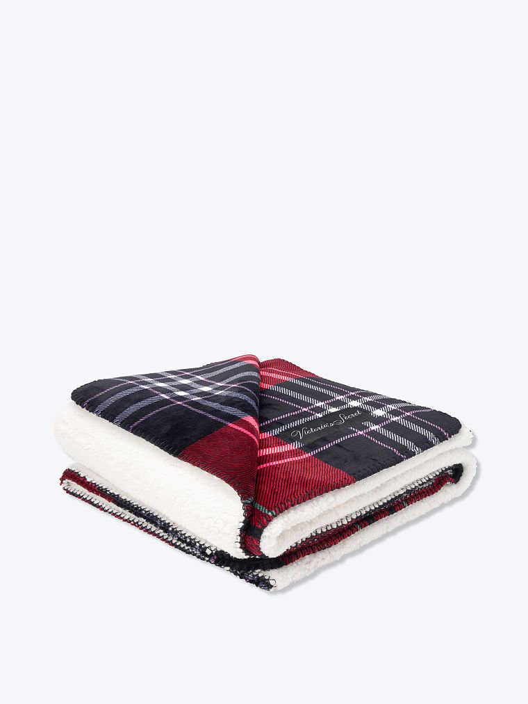 Plaid Peluche, Description, large