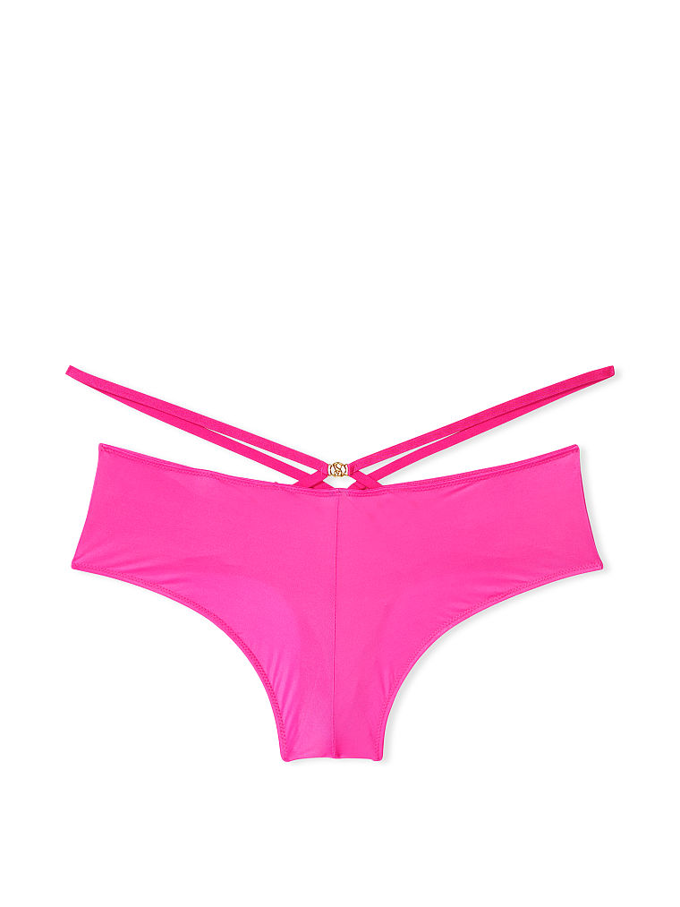 Slip Sgambato Con Laccetti So Obsessed, Fuchsia Frenzy, large