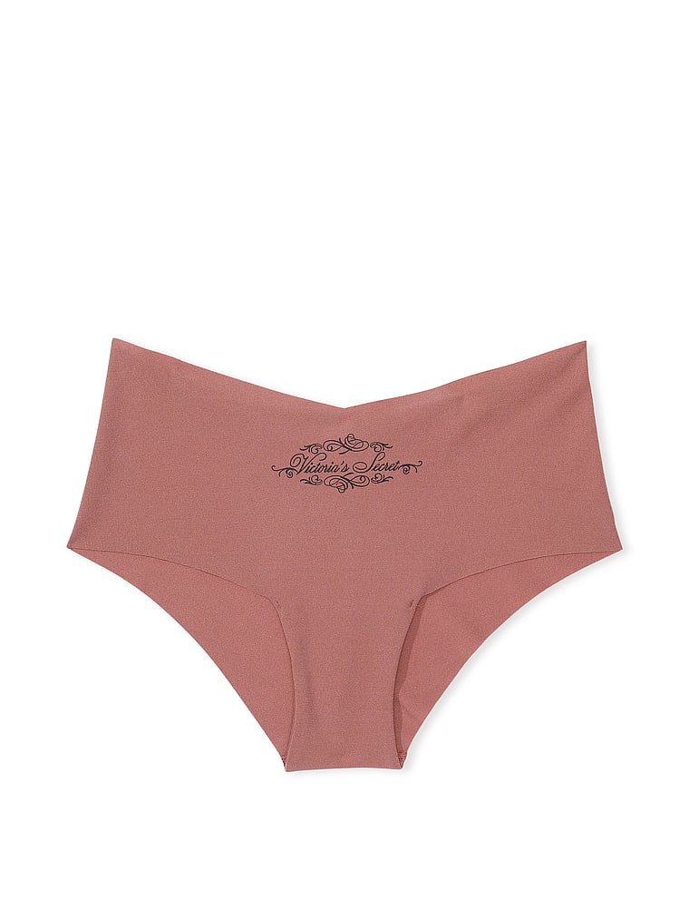 Slip Sgambato Senza Cuciture, Vintage Rose Logo Script, large