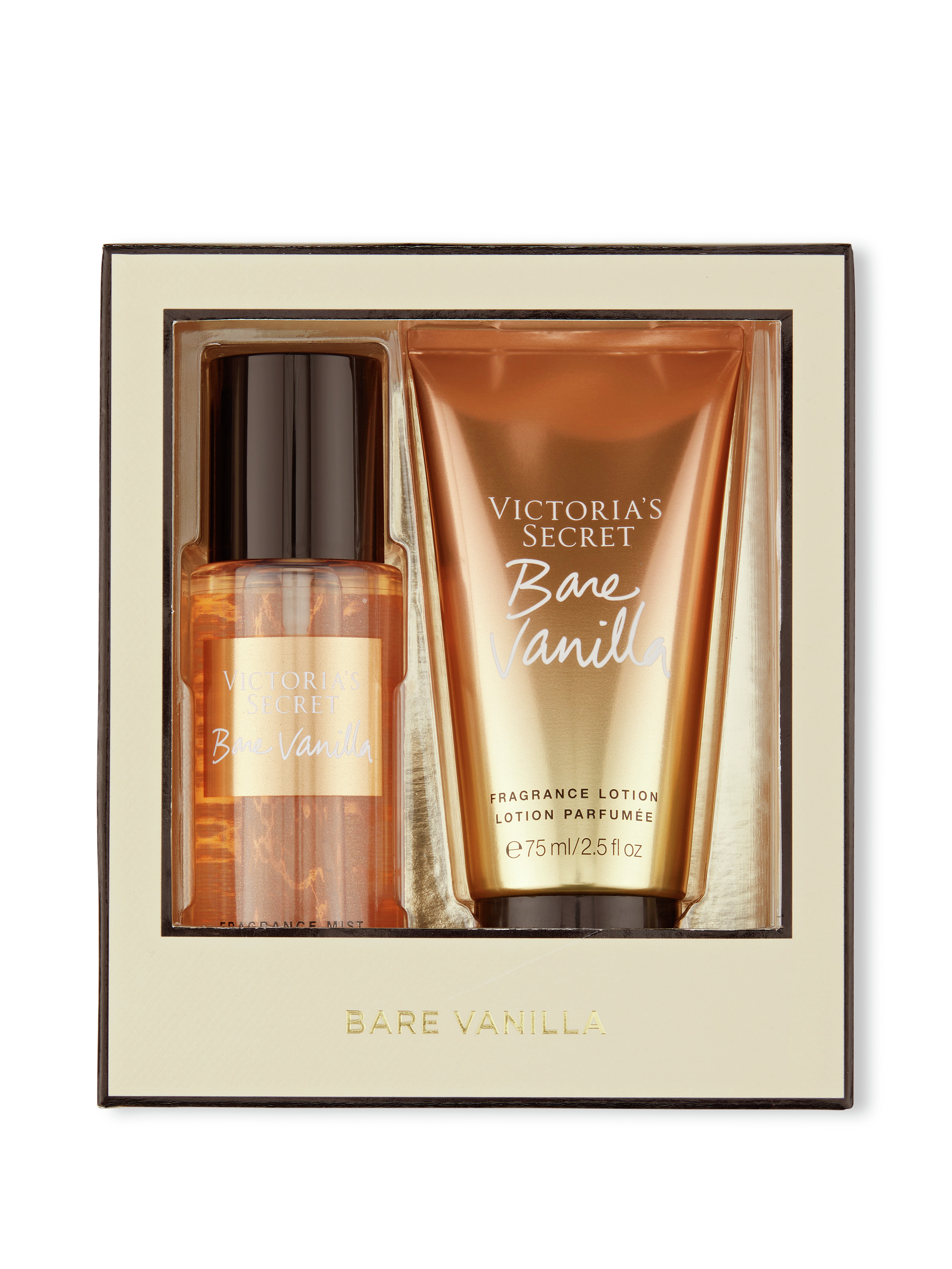Bare Vanilla Cofanetto Regalo Con Mini Acqua Profumata E Crema Corpo, Description, large