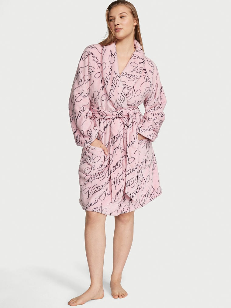 Vestaglia Calda Corta, Pretty Blossom Script, large