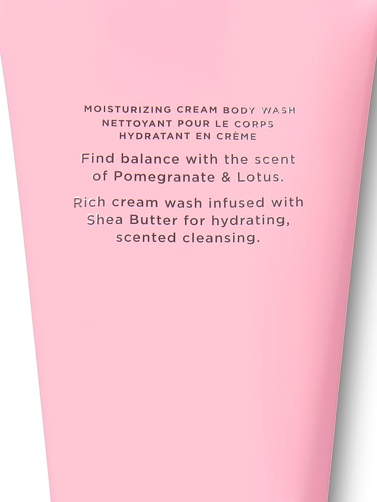Pomegranate & Lotus Natural Beauty Bagnoschiuma Idratante In Crema, Pomegranate & Lotus, large