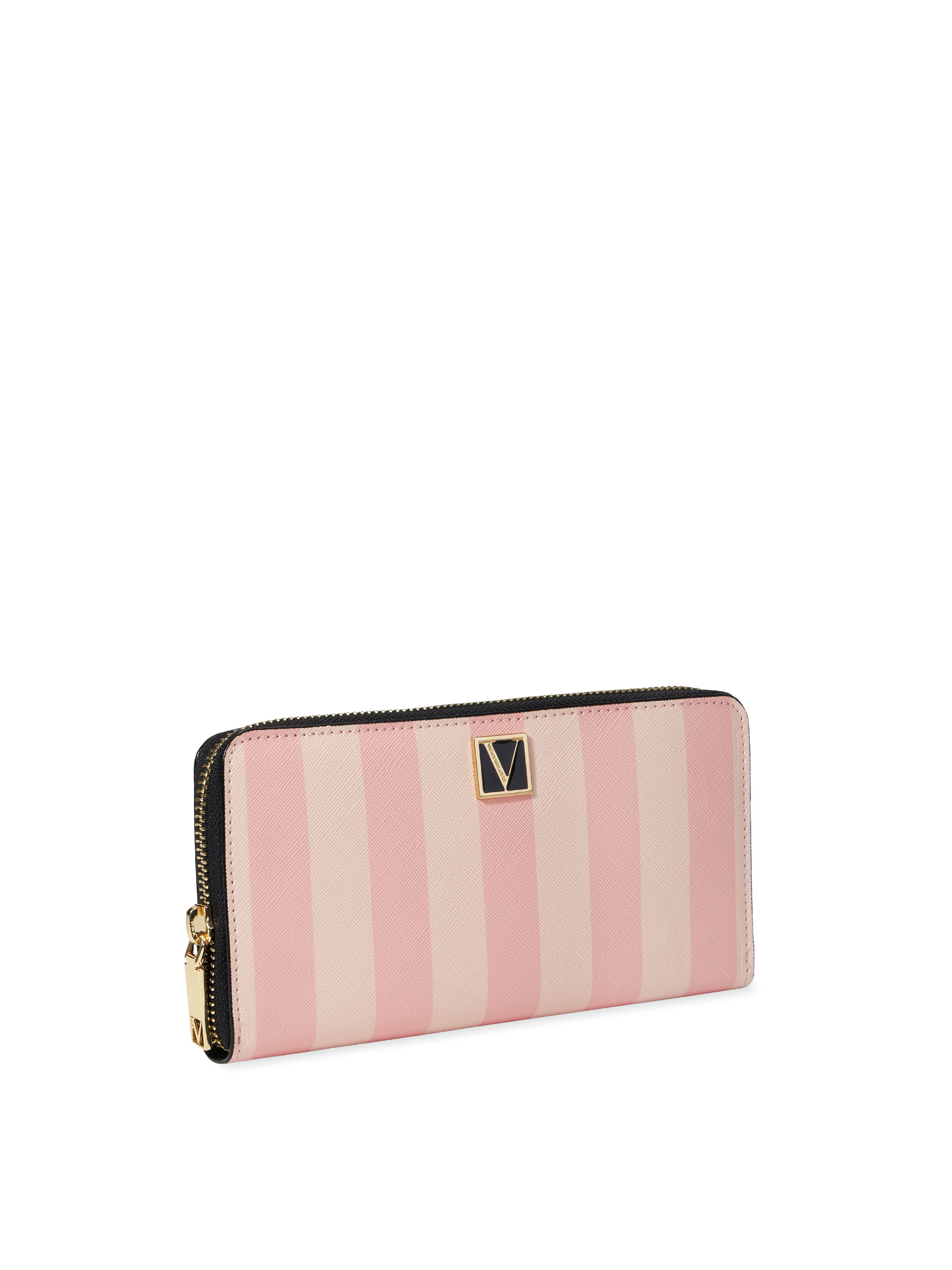 Portafoglio Victoria, Pink Stripe, large