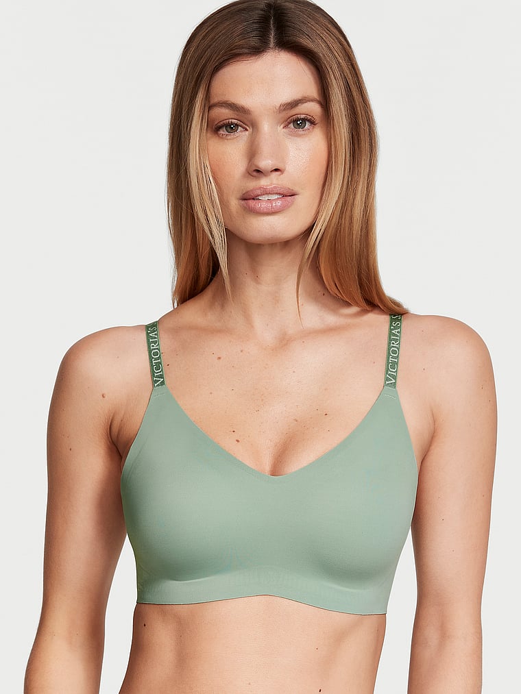 Reggiseno T-shirt Lounge Leggermente Imbottito, Seasalt Green, large