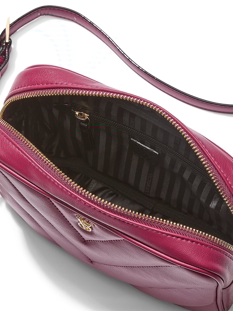 Crossbody Camera Bag, Campari, large