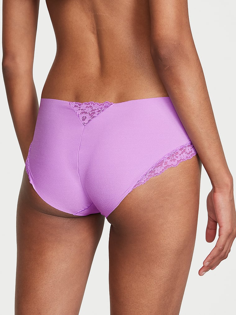 Slip Coprente Invisibile Con Finiture In Pizzo, Purple Paradise, large