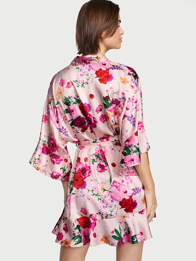 Kimono In Raso Con Balze, Description, large