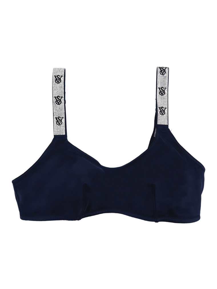 Micro Scoop Bralette, Noir Navy, large