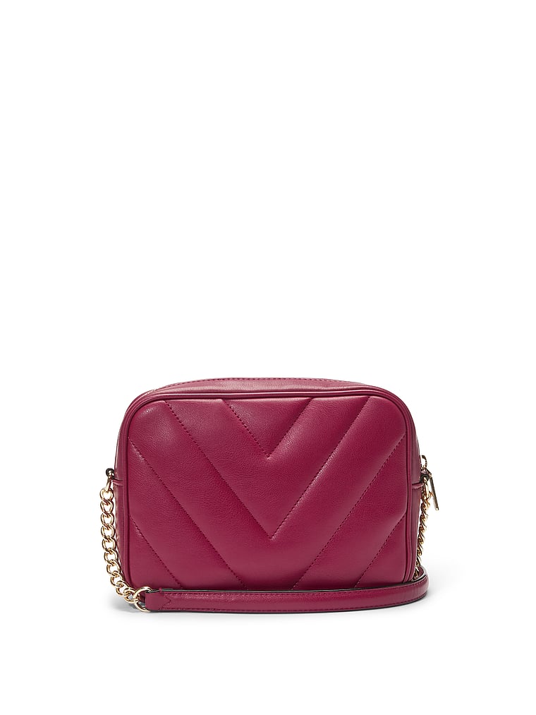 Crossbody Camera Bag, Campari, large