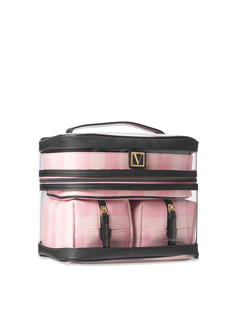 Beauty-case 4-in-1, Signature Stripe, large