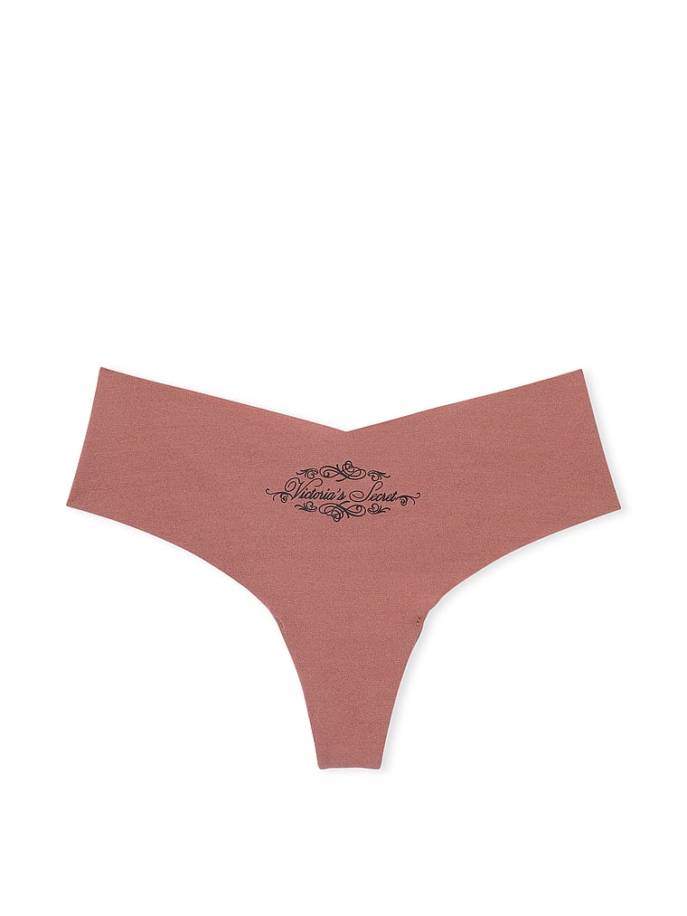 Tanga Senza Cuciture, Vintage Rose Logo Script, large